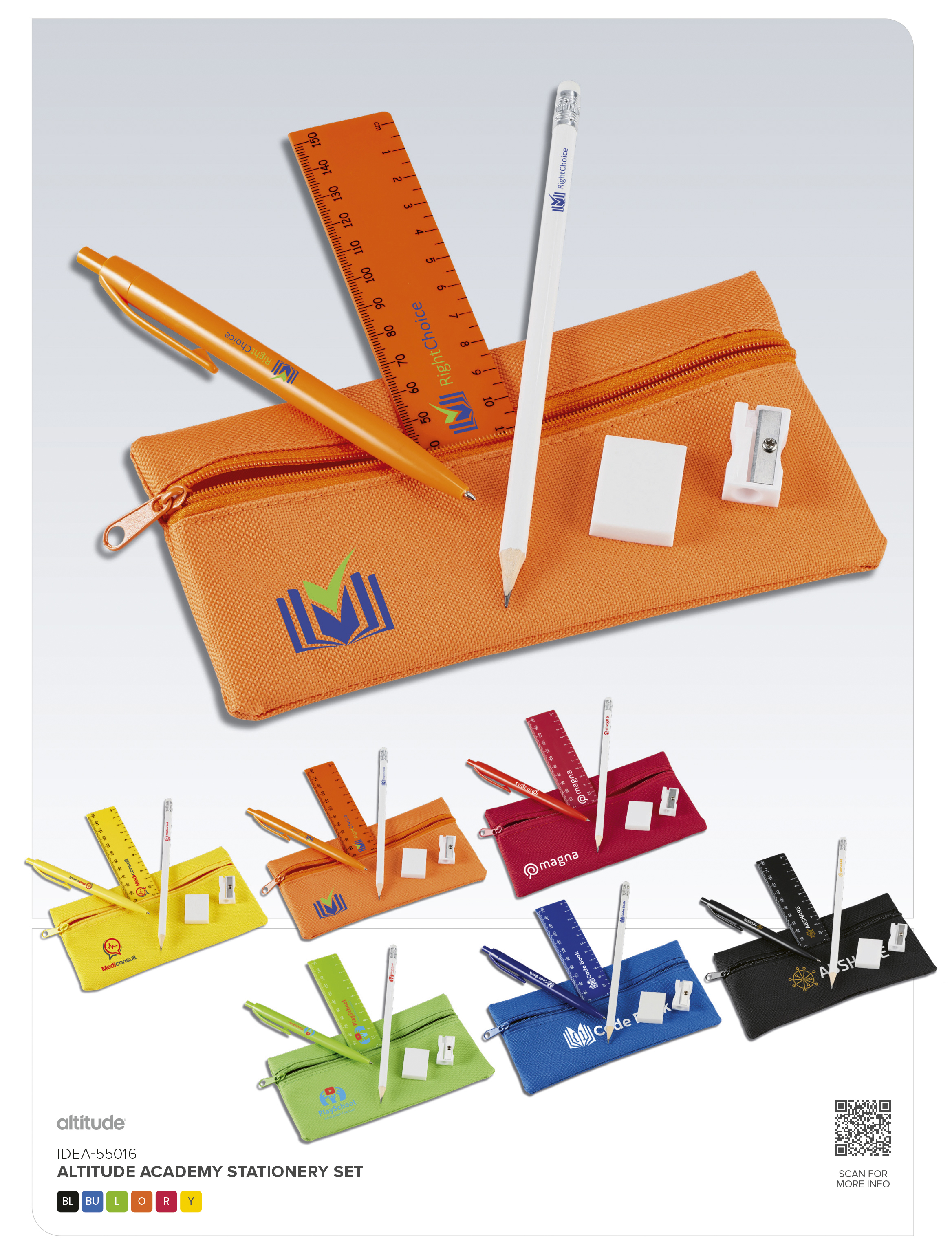 Altitude Academy Stationery Set